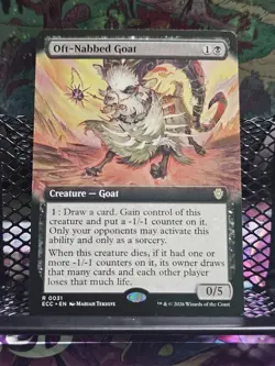Oft-Nabbed Goat - 31 - MTG: Lorwyn Eclipsed - Extended Art - Rare - Regular - Image 1
