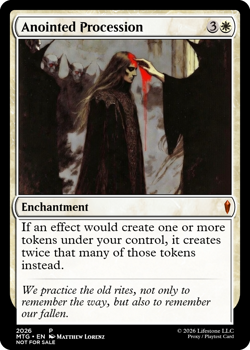 Anointed Procession - Premium Quality - Not Tournament Authorized - Image 1