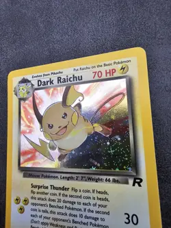 ⚡ Pokemon TCG Dark Raichu 83/82 - Holo Card - Team Rocket - Near Mint (NM) ⚡ - Image 4