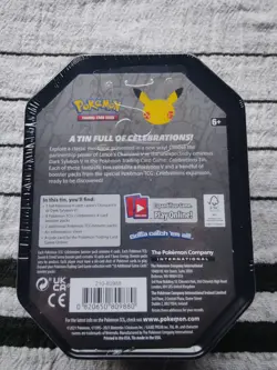 Pokemon TCG Celebrations Lance's Charizard Tin (Factory Sealed) - Image 4