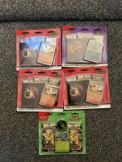 Pokemon TCG Ascended Heroes Tech Sticker Collection X 4 & 2 Pack Blister Tangela - Image 1