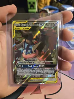 Pokemon TCG | Greninja & Zoroark GX 201/214 | TAG TEAM Full Art Ultra Rare - Image 1