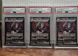 Pokemon PAF Charizard ex #234 Special Illustration Rare Tera PSA 8/9/10 Lot - Image 4