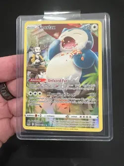 Pokemon Lost Origin Snorlax TG10/TG30 Trainer Gallery Full Art Holo NM+ - Image 1