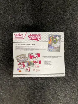 Pokemon TCG Scarlet & Violet White Flare Elite Trainer Box, Sealed Box is Worn - Image 2