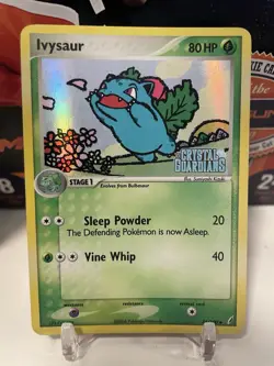 Ivysaur 34/100 EX Crystal Guardians Reverse Holo Rare Pokemon TCG - MP - Image 1