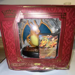 Pokemon Charizard EX Collection Box Promo Booster Charizard Charmander Charmele… - Image 1