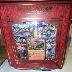 Pokemon Charizard EX Collection Box Promo Booster Charizard Charmander Charmele… - Image 2