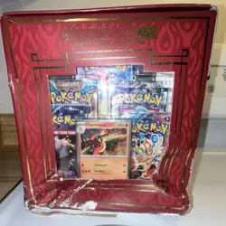 Pokemon Charizard EX Collection Box Promo Booster Charizard Charmander Charmele… - Image 3