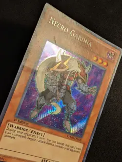 Yugioh - Necro Gardna RYMP-EN009 1st Secret Rare MP - Image 2