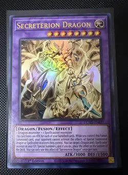 Yu-Gi-Oh! Secreterion Dragon - Ultra Rare 1st Edition NEAR MINT DUAD-EN037 - Image 1