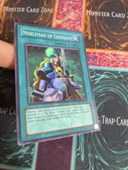 Yu-Gi-Oh! Nobleman of Crossout DB1-EN088 Super Rare Unlimited Lightly Played - Image 2