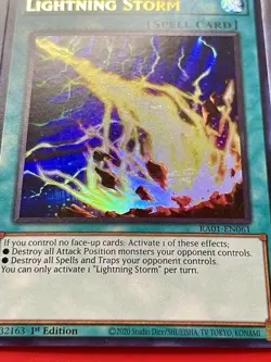 3x Lightning Storm | RA01-EN061 | Ultra Rares | LP | 1st Edition | YuGiOh! - Image 4
