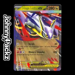 Mega Latias Ex 100/132 - 2025 Mega Evolution Double Rare Holo Pokemon Card (NM) - Image 1