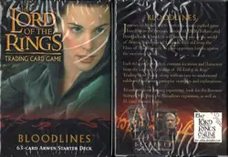 LOTR TCG Bloodlines Arwen Starter Deck 63-Card Sealed Deck Trading Card Game - Image 1