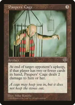 Paupers' Cage Mirage LP MTG - Image 1