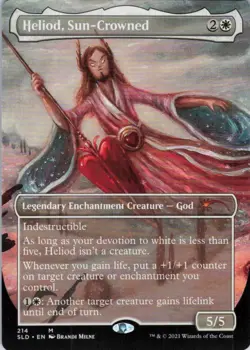 MTG Heliod, Sun-Crowned (214) | NM | Secret Lair Valentine's Day {SLD} - Image 1