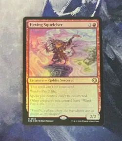 Mtg - Hexing Squelcher (0145) Lorwyn Eclipsed- Foil Rare - NM - Image 1