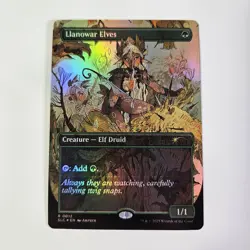Llanowar Elves Foil Secret Lair Countdown: Encyclopedia Kit MTG SLD - Image 1