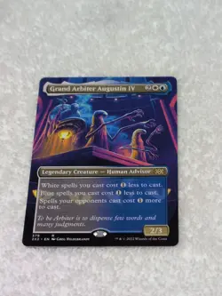Grand Arbiter Augustin IV (Borderless) Double Masters 2022 Foil - Image 1