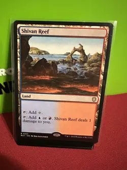Shivan Reef 0331 Non Foil Rare Bloomburrow Commander MTG NM Magic the Gathering - Image 1