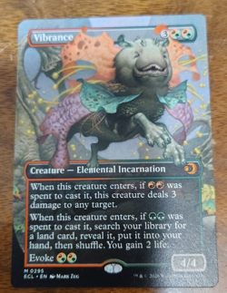 Vibrance (Borderless) Lorwyn Eclipsed Regular MINT - Image 1