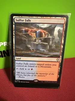 Sulfur Falls 0333 Non Foil Rare Bloomburrow Commander MTG NM Magic the Gathering - Image 1