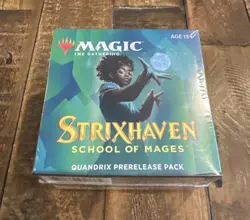 Magic the Gathering (MTG) Strixhaven: School of Mages Prerelease Pack Quandrix - Image 1