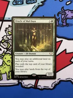 Oracle of Mul Daya x1 Mtg Edge of Eternities Commander - Image 1