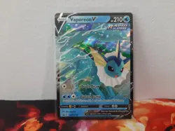 Pokemon TCG: Vaporeon V SWSH150 Black Star Promo - Near Mint - Image 1
