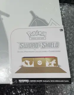 Pokemon TCG Sword and Shield Ultra Premium Collection Charizard Box FACTORY SEAL - Image 3