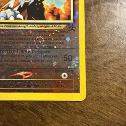 34 Reverse Holographic Entei Black Star Promo 1995 Pokemon Card - Image 5