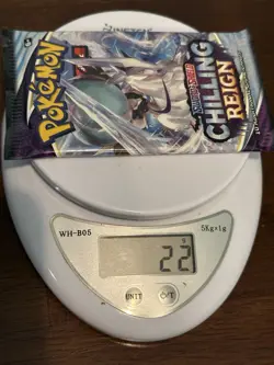 Chilling Reign Booster Packs Lot of 4 Factory Sealed Pokemon Packs! 820650808470 - Image 4