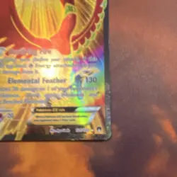 Pokemon TCG Ho-Oh EX BREAKpoint Full Art Ultra Rare Holo 121/122 180HP Basic - Image 5