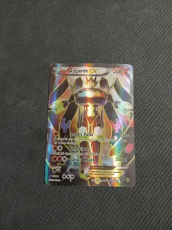 Pokemon Zygarde EX 054A/124 Alternate Art Holo Promo Card 190HP Basic EX - MP - Image 1