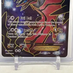 Yveltal EX Full Art 144/146 | XY Base Set 2014 Pokemon Damaged! - Image 3