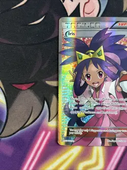 Iris - 101/101 -Full Art - Black & White Plasma Blast - Pokemon Ultra Rare NM - Image 2