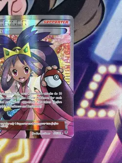 Iris - 101/101 -Full Art - Black & White Plasma Blast - Pokemon Ultra Rare NM - Image 3