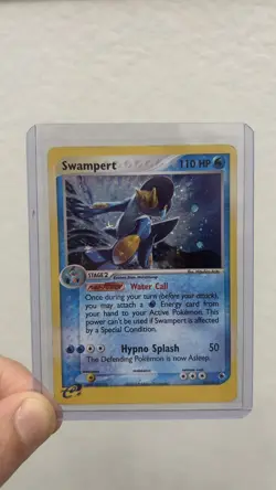 Swampert 13/109 Ruby and Sapphire Holo Pokemon Card LP - Image 1