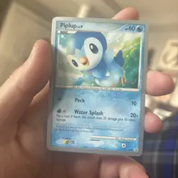 Piplup (Holo) Pokemon Diamond & Pearl Black Star Promo #DP03 World Championships - Image 1