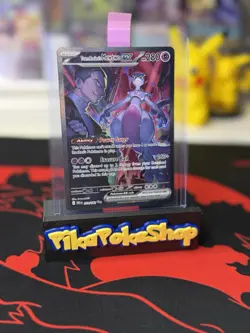 Pokemon Team Rockets Mewtwo EX Full Art 231/182 English, NM Condition - Image 1