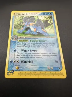 Swampert 23/109 Rare Ruby and Sapphire Pokemon LP See Photos - Image 4