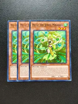 Yu-Gi-Oh - Hu-Li The Jewel Mikanko 3X - Full Playset - Image 1