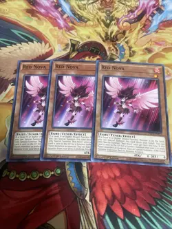 Yugioh Red Nova DLCS-EN113 X 3 - Image 1