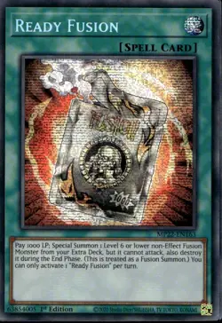 Ready Fusion 1st Ed Prismatic Secret MP22-EN163 Yu-Gi-Oh! - Image 1