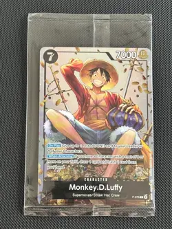 Monkey.D.Luffy (Tin Pack Set Vol. 2) P-075 One Piece Promotion Cards Sealed - Image 1