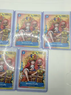 Monkey.D.Luffy (2nd Anniversary Stamped Promo) P-043 - One Piece TCG-English x7 - Image 4