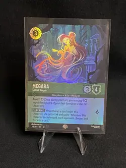 Megara Secret Keeper (Epic) Foil 213/204 Whispers in the Well Disney Lorcana - Image 1