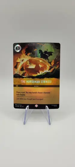 Disney Lorcana TCG: The Horseman Strikes 207/204 Epic Cold Foil Card N/M - Image 1