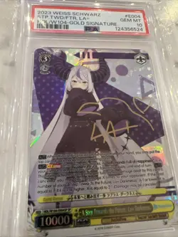 Weiss Schwarz Hololive Laplus HOL/W104-E004SP SP Signed PSA 10 - Image 5